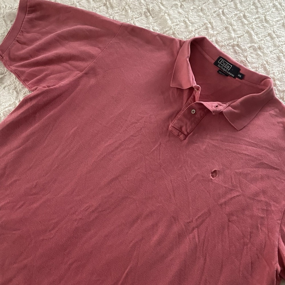 Polo Ralph Lauren Salmon Pink Shortsleeved XXL 2X‎ Shirt